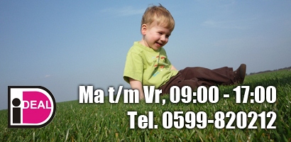 Wij zijn geopend van ma t/m vr van 
09:00-17:00 uur. Telefoonnummer: 0599-820212